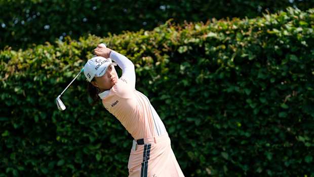Jin Young Ko Plays the 2021 Evian Championship.